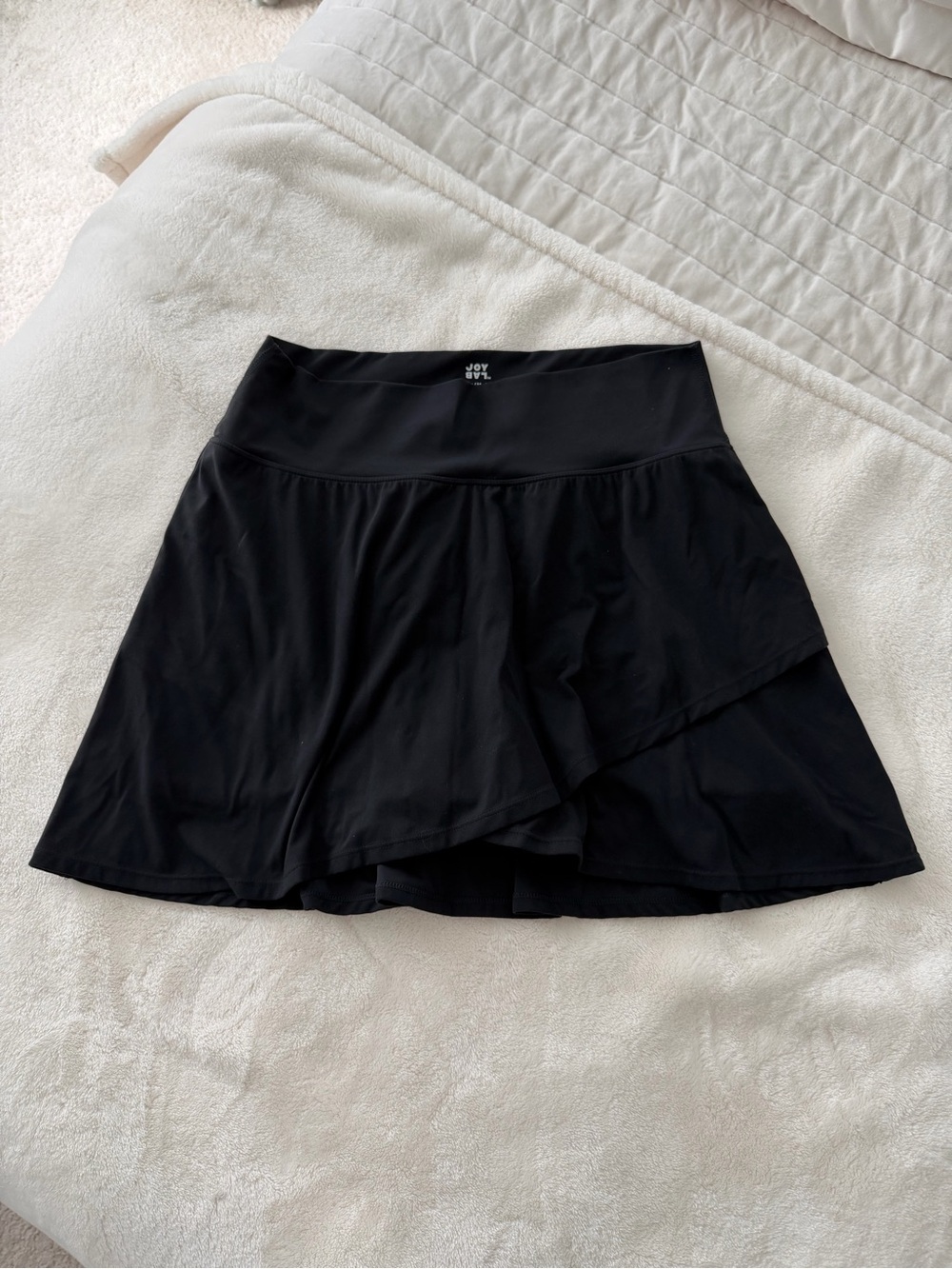 Joylab black mini athletic skort with pockets M